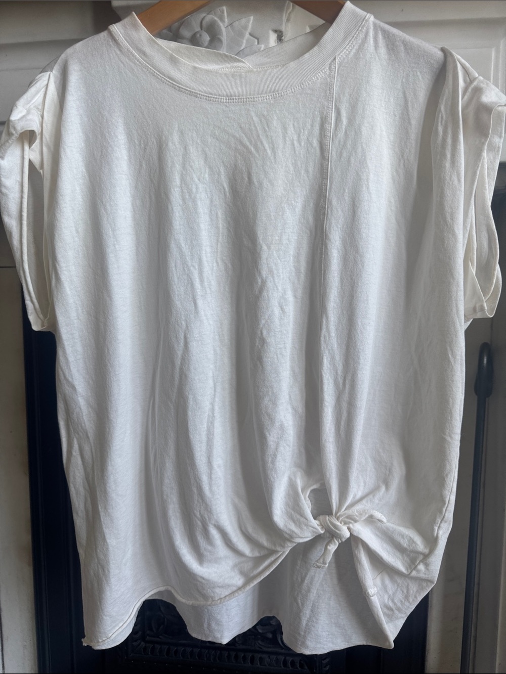 Humanoid Knot-Front Women's Tee